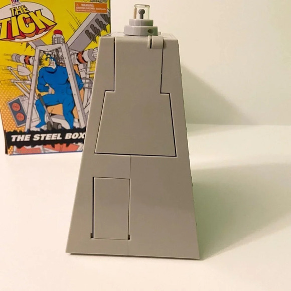 Vintage 1995  The Tick The Steel Box Fox BanDai Open Box - Picture 10 of 16